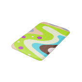 Kleurrijk abstract badmat (Gekanteld)