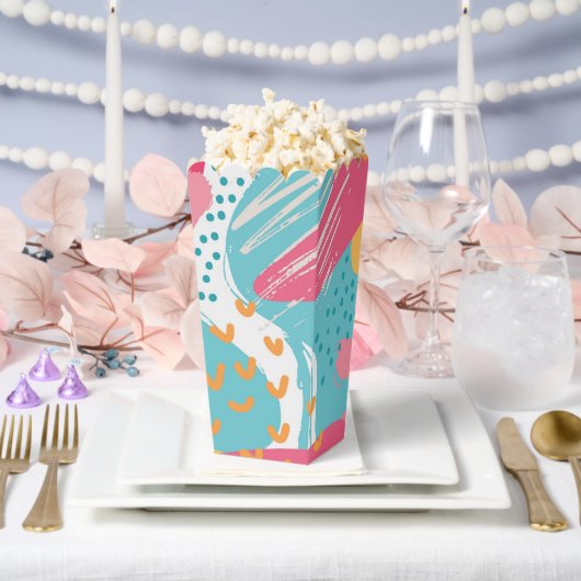 Kleurrijk Abstract Bedankdoosjes (Huwelijk)