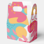 Kleurrijk Abstract Bedankdoosjes (Geopend)