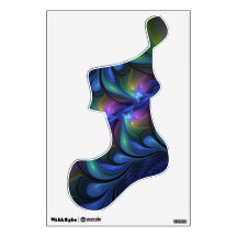 Kleurrijk Abstract blauw roze groen fractal