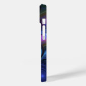 Kleurrijk Abstract blauw roze groen fractal Case-Mate iPhone Case (Achterkant / Links)