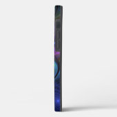 Kleurrijk Abstract blauw roze groen fractal Case-Mate iPhone Case (Achterkant / Links)