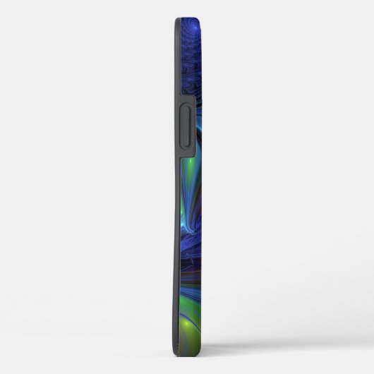 Kleurrijk Abstract blauw roze groen fractal Case-Mate iPhone Case (Achterkant / Rechts)