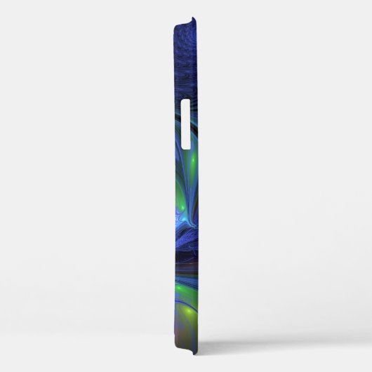 Kleurrijk Abstract blauw roze groen fractal Case-Mate iPhone Case (Achterkant / Rechts)