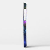 Kleurrijk Abstract blauw roze groen fractal Case-Mate iPhone Case (Achterkant / Links)