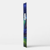 Kleurrijk Abstract blauw roze groen fractal Case-Mate iPhone Case (Achterkant / Rechts)