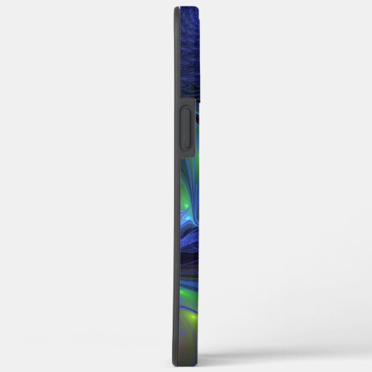 Kleurrijk Abstract blauw roze groen fractal Case-Mate iPhone Case (Achterkant / Rechts)