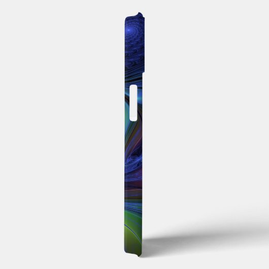 Kleurrijk Abstract blauw roze groen fractal Case-Mate iPhone Case (Achterkant / Rechts)