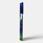 Kleurrijk Abstract blauw roze groen fractal Case-Mate iPhone Case (Achterkant / Rechts)