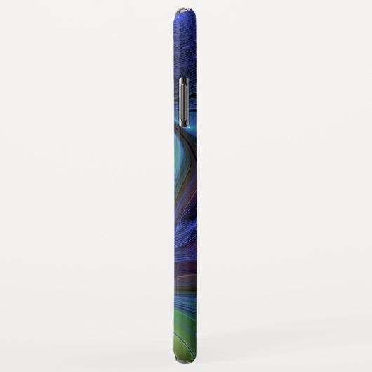 Kleurrijk Abstract blauw roze groen fractal Case-Mate iPhone Case (Achterkant/rechts)