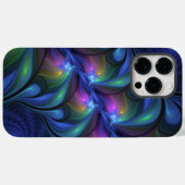 Kleurrijk Abstract blauw roze groen fractal Case-Mate iPhone Case (Achterkant (horizontaal))