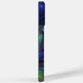 Kleurrijk Abstract blauw roze groen fractal Case-Mate iPhone Case (Achterkant / Rechts)