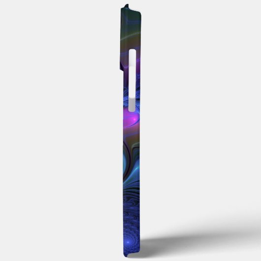 Kleurrijk Abstract blauw roze groen fractal Case-Mate iPhone Case (Achterkant / Links)