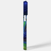 Kleurrijk Abstract blauw roze groen fractal Case-Mate iPhone Case (Achterkant / Rechts)