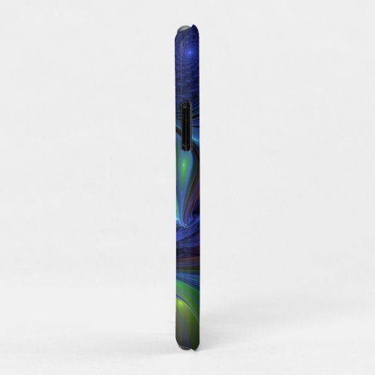 Kleurrijk Abstract blauw roze groen fractal Case-Mate iPhone Case (Achterkant/rechts)