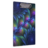 Kleurrijk Abstract blauw roze groen fractal Klembord (Rechts)