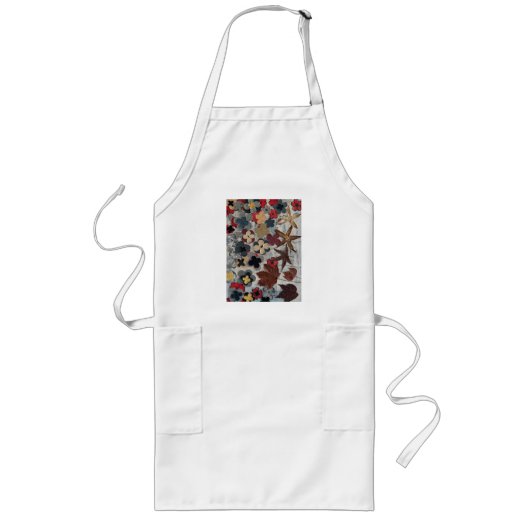Kleurrijk Abstract Bloem Keuken Schort (Voorkant)