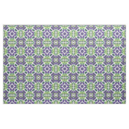Kleurrijk Abstract Bloemendesign Stof