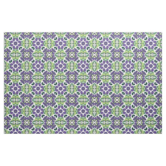 Kleurrijk Abstract Bloemendesign Stof (Fat Quarter)