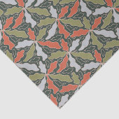 Kleurrijk Abstract Botanisch Tissuepapier (Detail)