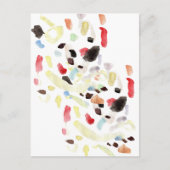 Kleurrijk Abstract Briefkaart (Voorkant)