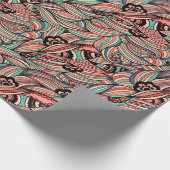 Kleurrijk Abstract Cadeaupapier (Hoek)