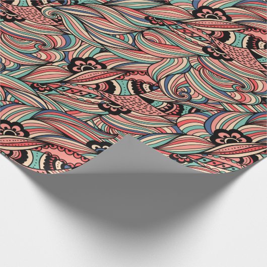 Kleurrijk Abstract Cadeaupapier (Hoek)