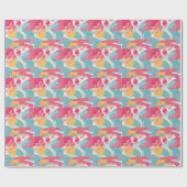 Kleurrijk Abstract Cadeaupapier (Vlak)