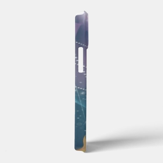 kleurrijk Abstract Case-Mate iPhone Case (Achterkant / Rechts)