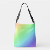 Kleurrijk Abstract Crossbody Tas (Achterkant)