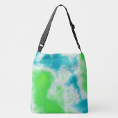 Kleurrijk Abstract Crossbody Tas (Achterkant)