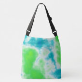 Kleurrijk Abstract Crossbody Tas (Voorkant)