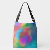 Kleurrijk Abstract Crossbody Tas (Voorkant)