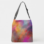 Kleurrijk Abstract Crossbody Tas (Achterkant)