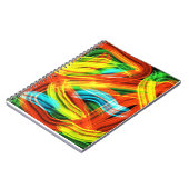 Kleurrijk Abstract Design notitieboek (Linkerzijde)
