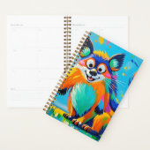 Kleurrijk abstract dierenartsontwerp planner (Display)