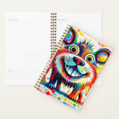 Kleurrijk abstract dierenartsontwerp planner (Display)