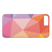 Kleurrijk Abstract driehoekspatroon Case-Mate iPhone Case (Achterkant (Horizontaal))