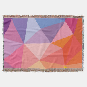 Kleurrijk Abstract driehoekspatroon Deken