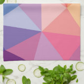 Kleurrijk Abstract driehoekspatroon Theedoek (Gevouwen)