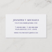 Kleurrijk Abstract driehoekspatroon Visitekaartje (Achterkant)