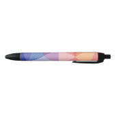 Kleurrijk Abstract driehoekspatroon Zwarte Inkt Pen (Bodem)