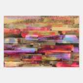 kleurrijk Abstract en glitters Inpakpapier Vel (Voorkant 2)