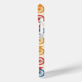 Kleurrijk Abstract Fiets Patroon Ontwerp Case-Mate iPhone Case (Achterkant / Links)