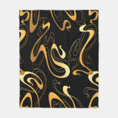 Kleurrijk Abstract Fleece Deken (Voorkant)