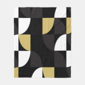 Kleurrijk Abstract Fleece Deken (Voorkant)