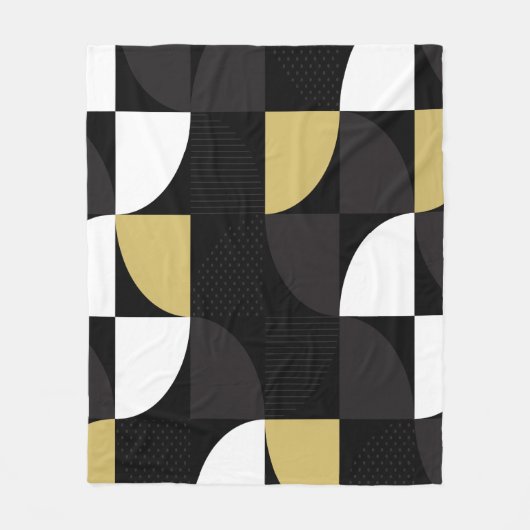 Kleurrijk Abstract Fleece Deken (Voorkant)