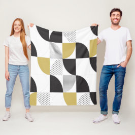 Kleurrijk Abstract Fleece Deken