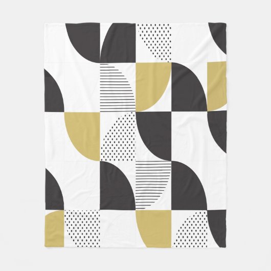Kleurrijk Abstract Fleece Deken (Voorkant)