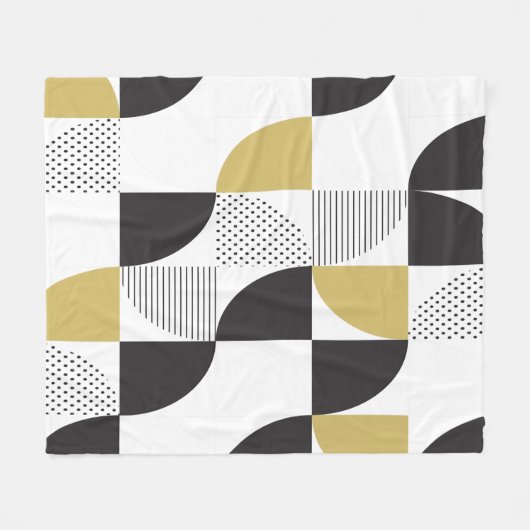 Kleurrijk Abstract Fleece Deken (Voorkant (Horizontaal))